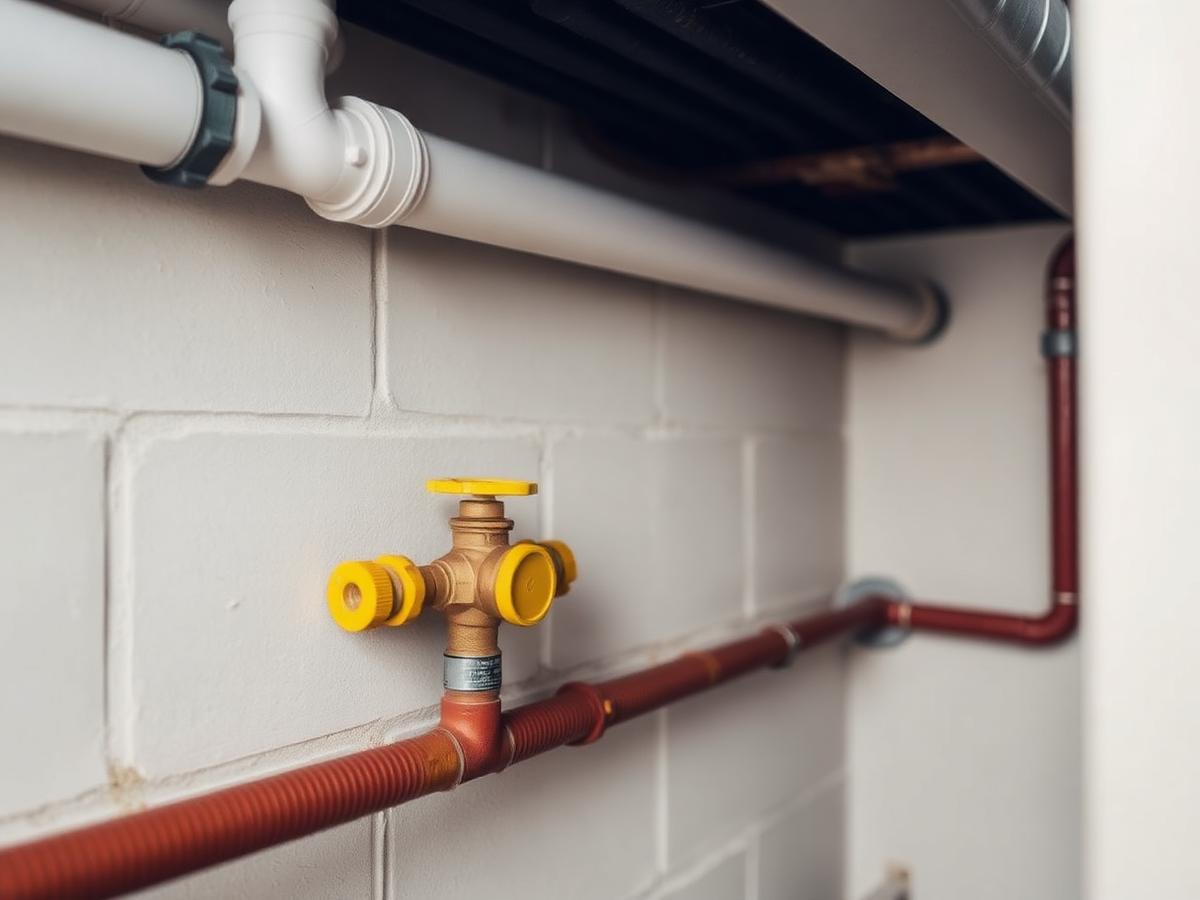 Gas line extension